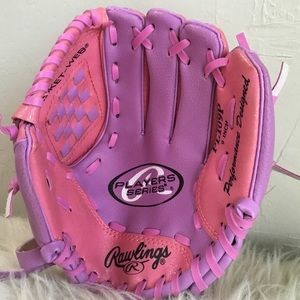 rawlings pink baseball glove